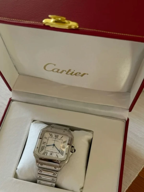Relógio Cartier Santos  Presença e Elegância - foto 2 de 10