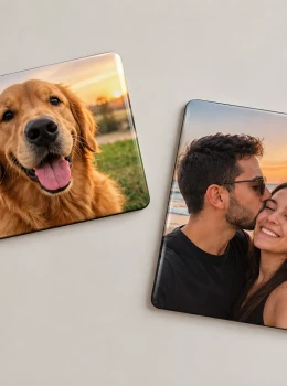 Kit 2 unidades - Imã personalizado com foto