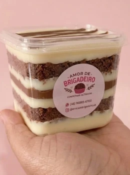 Bolo Ninho com Nutella
