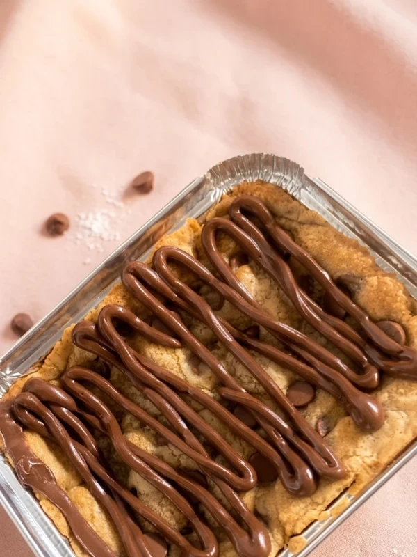 Tortinha Cookie de Nutella