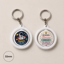 CHAVEIRO BASE GIRATÓRIA SPINNER PEQUENO 32MM