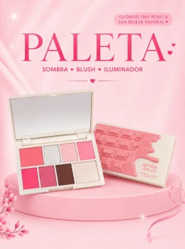 Paleta 3 em 1 para deixar sua make ainda mais linda!!
