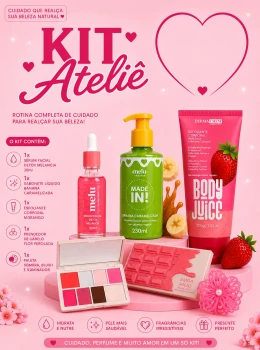 Kit Ateliê — Rotina Completa de Beleza