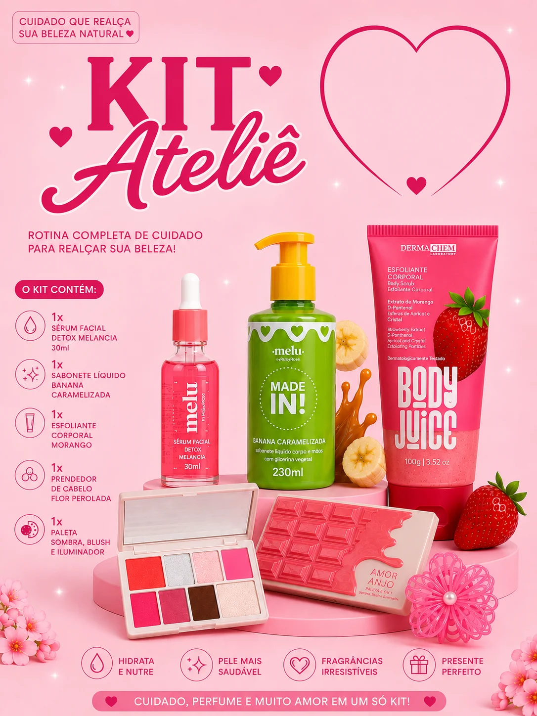 Kit Ateliê — Rotina Completa de Beleza