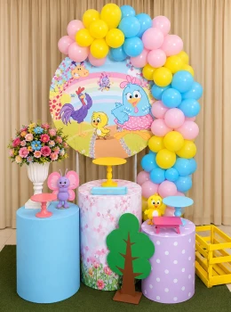 Kit tradicional Galinha Pintadinha Menina