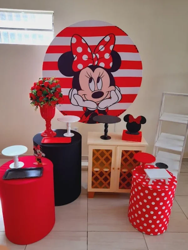 Kit Encanto Minnie Vermelha