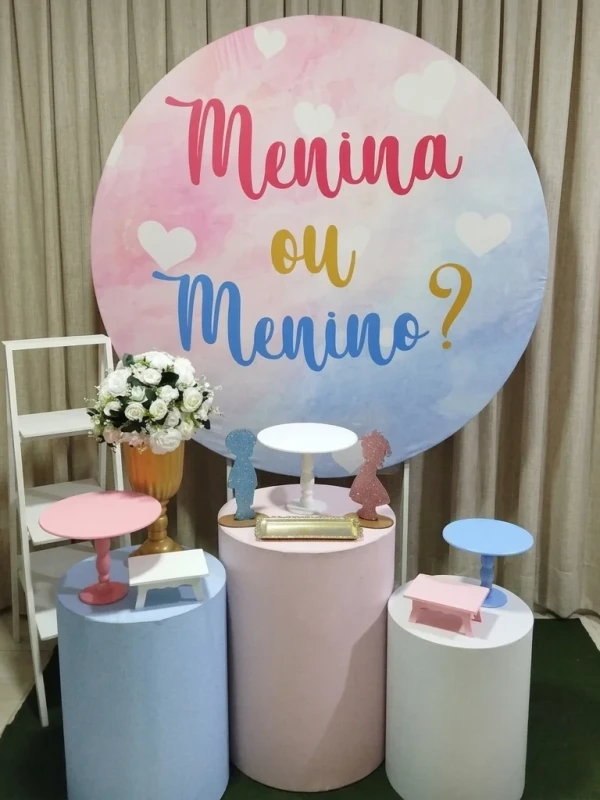 Kit tradicional Chá revelação Menino ou Menina