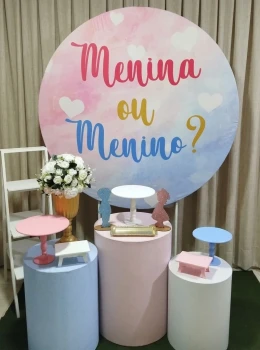 Kit tradicional Chá revelação Menino ou Menina