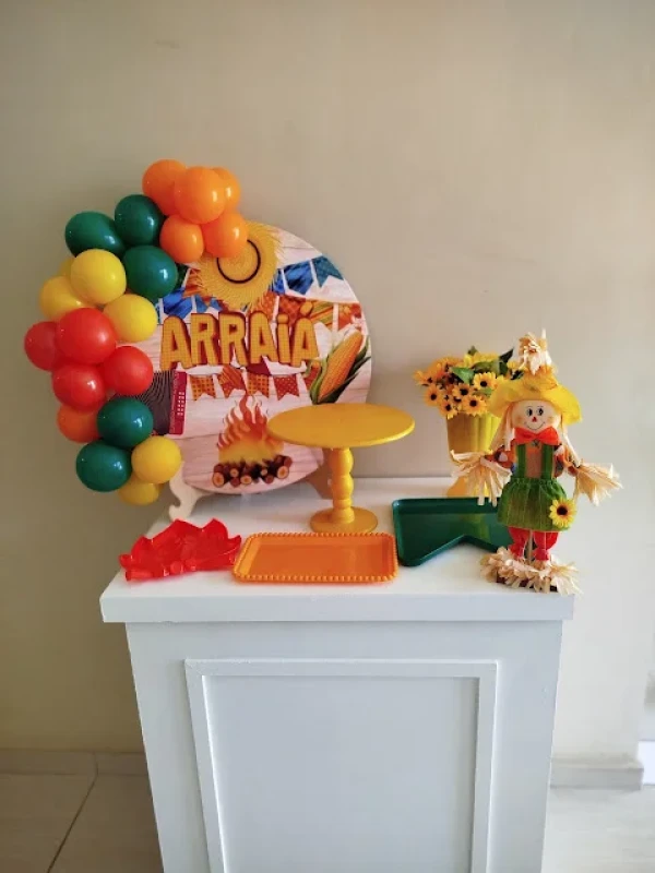 Festa na mesa Junina
