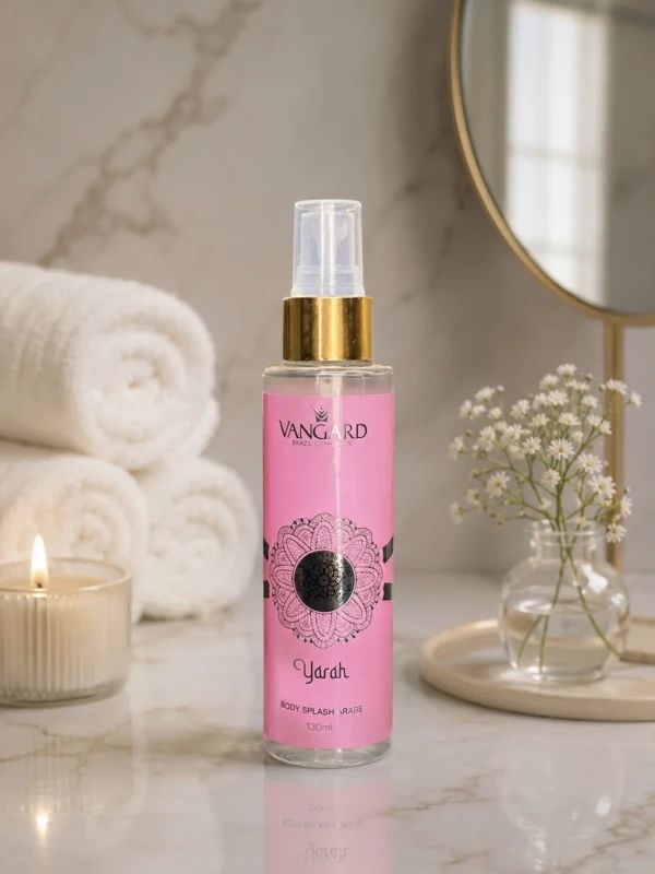 Body Splash Árabe Yara Rosa Perfumado