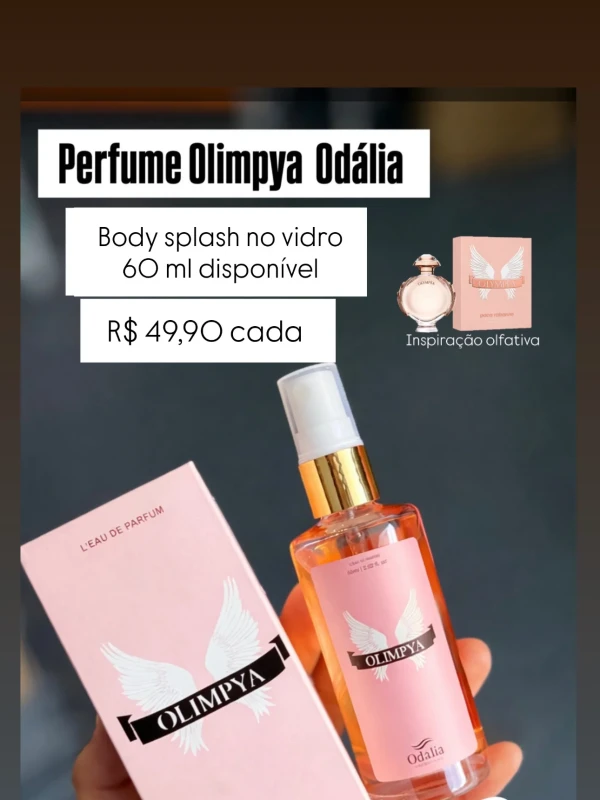 Perfume Olympia Odalia Feminino 60ml Original