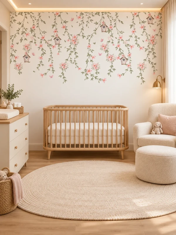 Painel Pequeno Jardim Floral | BE-FR44