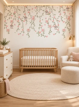 Painel Pequeno Jardim Floral | BE-FR44