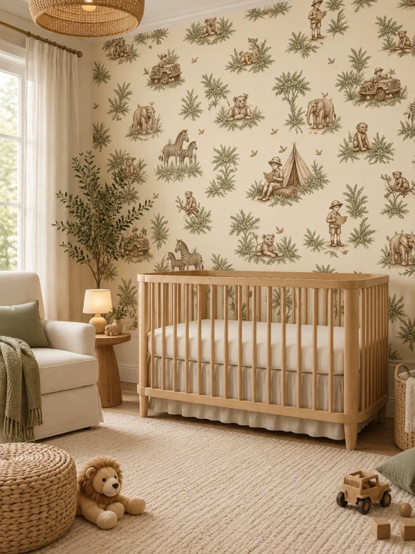 Toile de Jouy Safari Royale BE-SF25