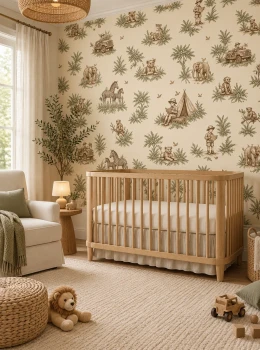Toile de Jouy Safari Royale BE-SF25