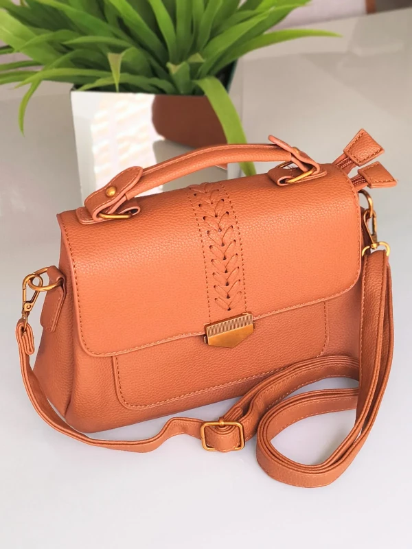Bolsa Feminina Elegante Transversal e de Mão – Moderna e Sofisticada 