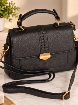 Bolsa Feminina Elegante Transversal e de Mão – Moderna e Sofisticada