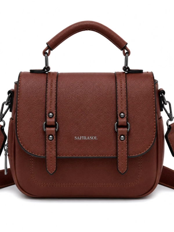 Bolsa Feminina Luxo - Alça Mão e Transversal
