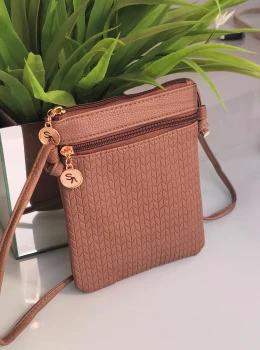 Bolsa Porta Celular Feminina Transversal – Compacta e Funcional