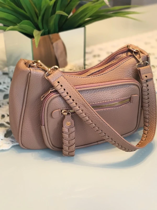 Bolsa Feminina Luxo Alça de Ombro e Transversal