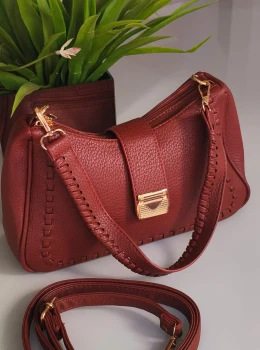 Bolsa Feminina - Alça de Ombro e Transversal