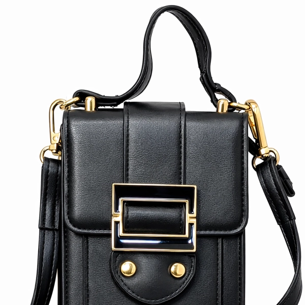 Bolsa Porta Celular Origami Slim Preta