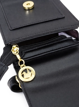Bolsa Porta Celular Origami Slim Preta