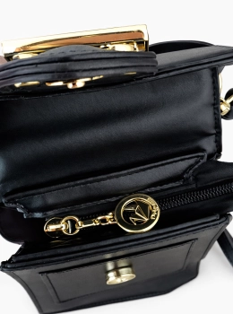 Bolsa Porta Celular Origami Slim Preta