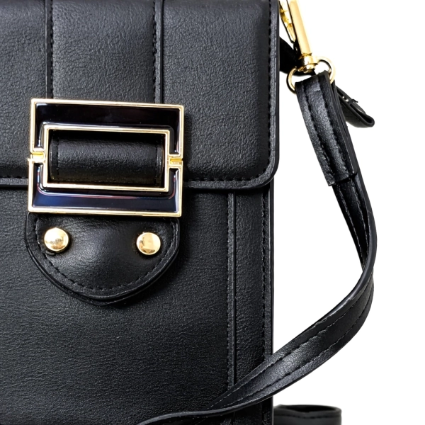 Bolsa Porta Celular Origami Slim Preta