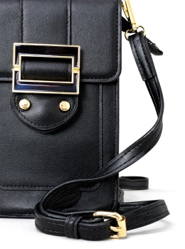 Bolsa Porta Celular Origami Slim Preta