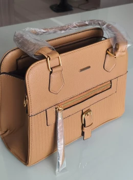 Bolsa Feminina Elegante com Alça Dupla + Porta Moedas 