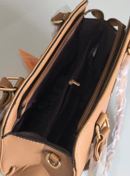 Bolsa Feminina Elegante com Alça Dupla + Porta Moedas 
