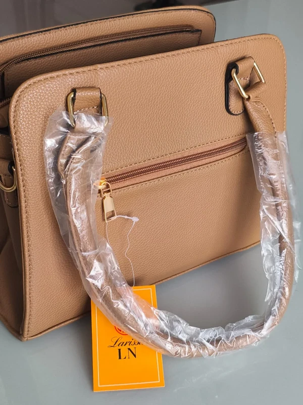 Bolsa Feminina Elegante com Alça Dupla + Porta Moedas 