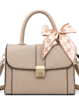 Bolsa Feminina Elegante - Alça de Mão e Transversal + Lenço