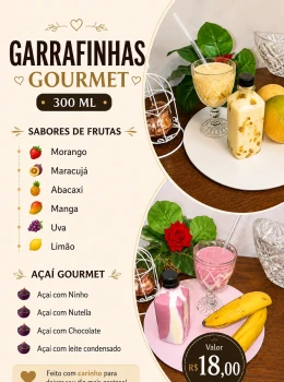 Garrafinhas Gourmet