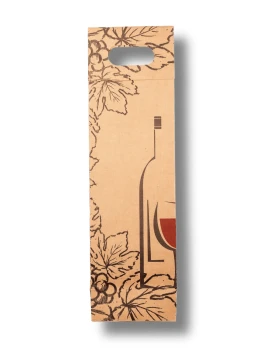 Sacola de vinho alça vazada