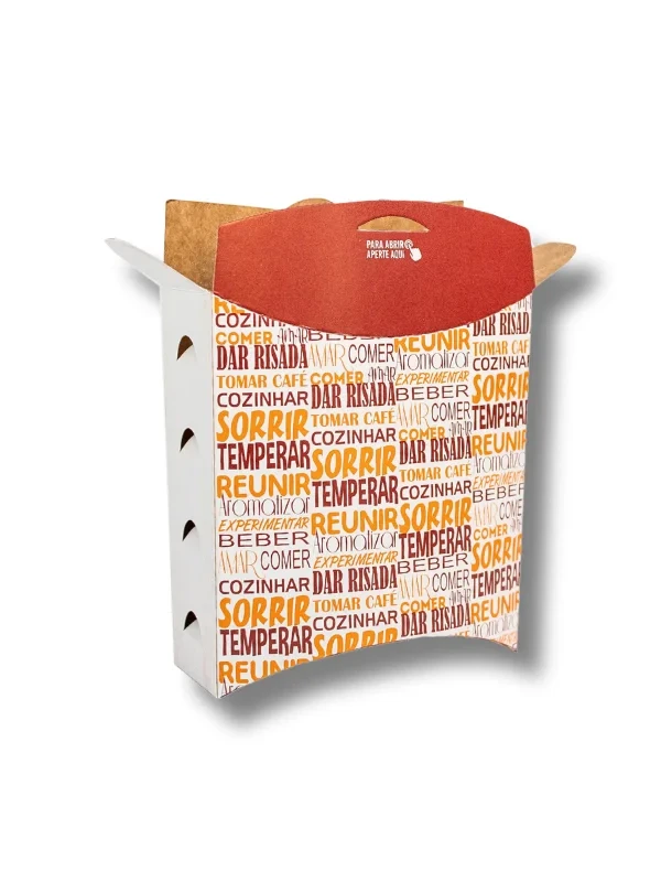 Caixa fritas semi oba