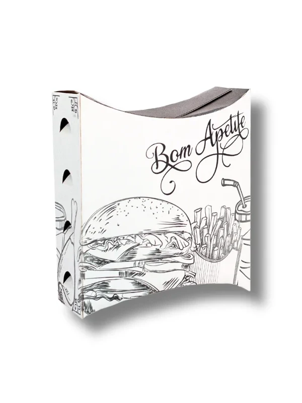 Caixa fritas semi bom apetite P&B