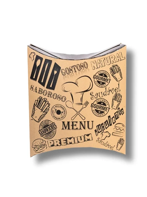 Caixa fritas semi menu