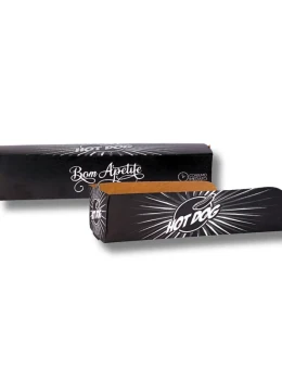 Caixa hot dog bom apetite com berço
