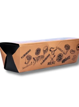 Caixa hot dog menu