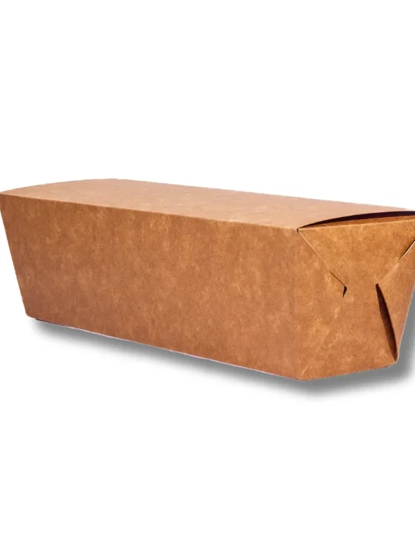 Caixa hot dog lisa kraft