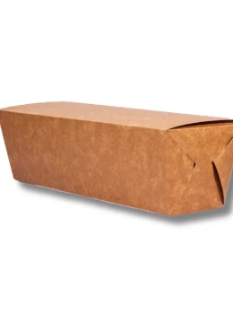 Caixa hot dog lisa kraft