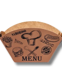 Caixa canoa menu