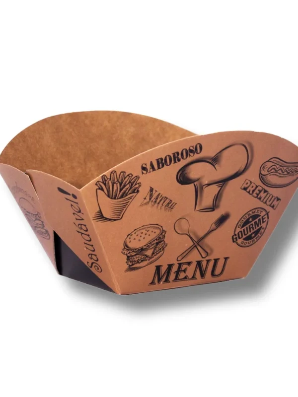 Caixa canoa menu