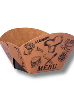 Caixa canoa menu