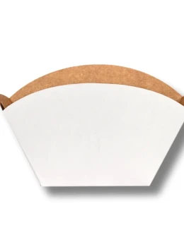 Caixa canoa lisa branca