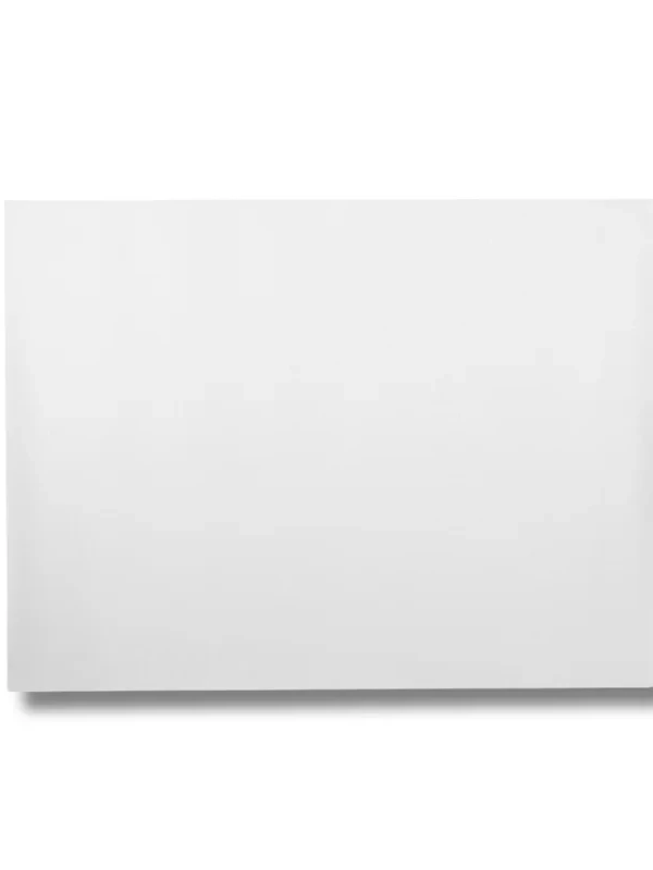 Papel metalizado liso branco