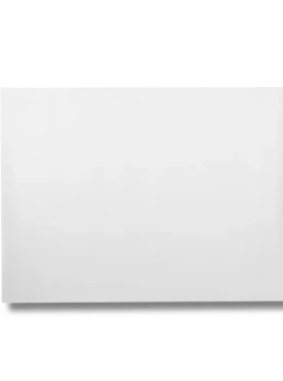 Papel metalizado liso branco
