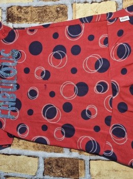 Vestido Vermelho Elian Passeio Infantil